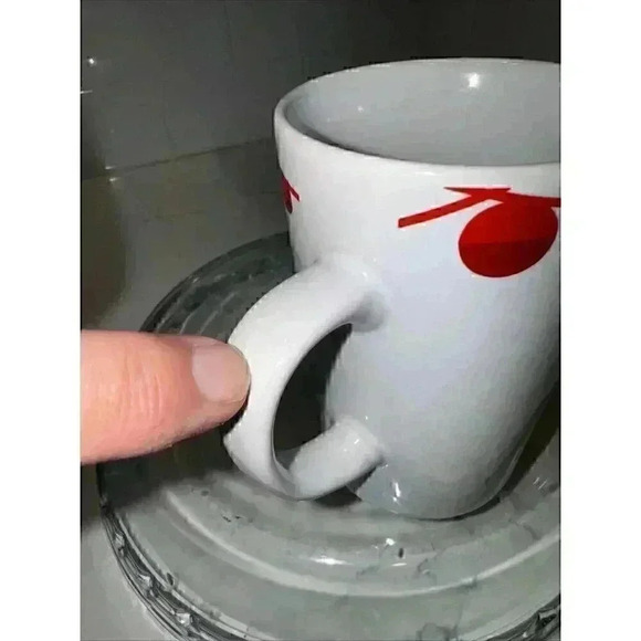 Starbucks Christmas Mug Coffee Cup Red Dot Holiday Ornament 10 Oz 2012 White - Picture 5 of 11